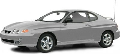 Side profile of a smooth coupe with quad headlights and alloy wheels