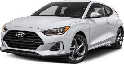 2019 Hyundai Veloster II 3/4 front-left view