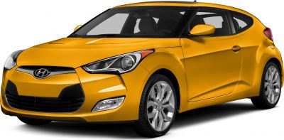 2012 Hyundai Veloster 3/4 front-left view