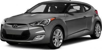 Sleek front side view with distinctive headlights and sporty hatchback profile