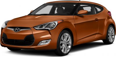 Front and side view of a sporty hatchback with distinct headlights and alloy wheels
