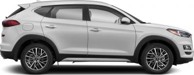 Side profile with alloy wheels and modern SUV styling