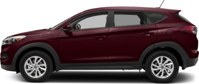 Side profile with alloy wheels and roof antenna