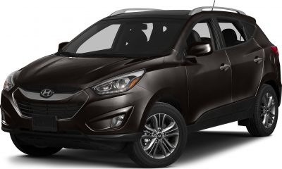 Front angled SUV with alloy wheels and roof rails
