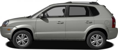 Compact SUV side profile with distinctive wheel arches