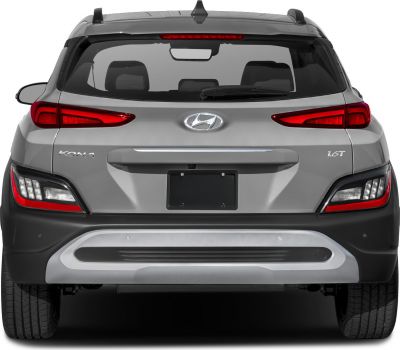 Rear view featuring taillights, modern bumper, and rear windshield wiper