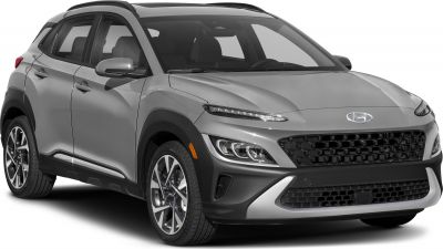 Split LED headlights and large black honeycomb grille at front