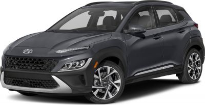 Front exterior and headlight design of a modern compact SUV