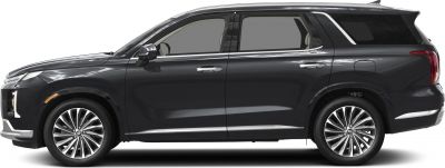 Modern SUV side profile with alloy wheels and chrome accents