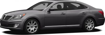 2010 Hyundai Equus (VI) 3/4 front-left view