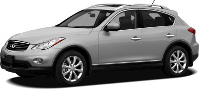 2008 Infiniti EX 35 3/4 front-left view