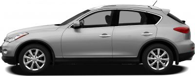 Silver SUV side profile with alloy wheels and sleek body lines