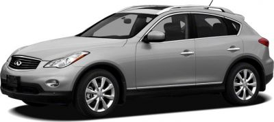 Silver luxury compact SUV side and front three-quarter view