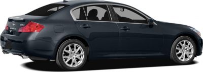 Rear side profile with alloy wheels and dual exhaust pipes
