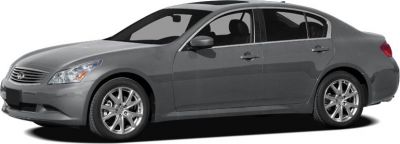 Side view of a sleek four-door luxury sedan with alloy wheels.