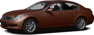 Sleek front and side view of a brown four-door sedan with alloy wheels