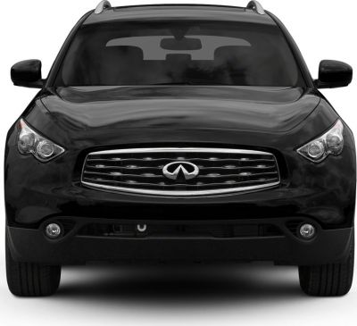 Front view with distinct grille and sleek headlights