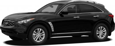 Black SUV side profile with chrome accents and alloy wheels