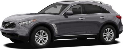 Side profile of a sleek modern SUV with roof rails and alloy wheels