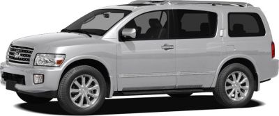 Fullside view of silver luxury SUV with alloy wheels and tinted windows