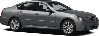 Mid-size luxury sedan with alloy wheels and fog lights
