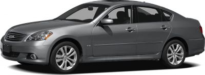 Silver sedan front-side view with alloy wheels and sleek design