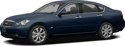Luxury sedan side profile with alloy wheels and chrome trim