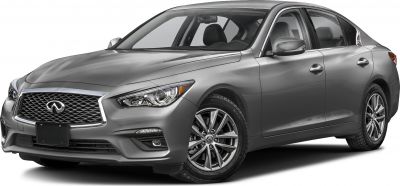 Front and side view with grille, headlight, and alloy wheels