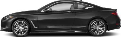 Sleek side profile of a coupe with 3.0t engine badge and alloy wheels