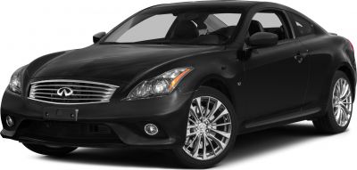 2014 Infiniti Q60 I Coupe 3/4 front-left view