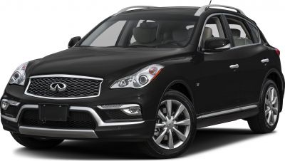 Front angled view of SUV with distinctive grille and headlights