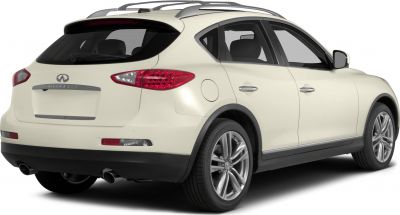 Rear side view with taillights, dual exhaust, roof rails, and alloy wheels
