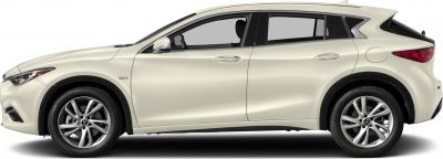 Side profile of a coupe-like SUV with 20t badge and alloy wheels