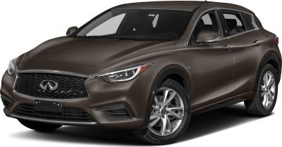Front view of SUV with sleek headlights and alloy wheels