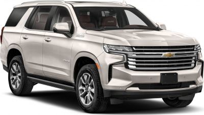 Full-size SUV with LED headlights and bold horizontal grille