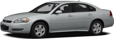 Silver sedan side profile with alloy wheels and sleek body lines