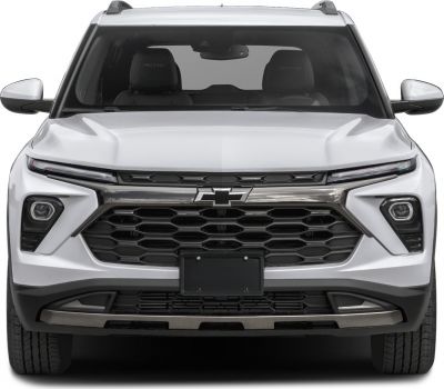Front grille and split headlight design of modern SUV