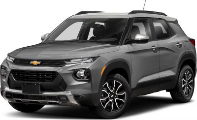 Front-side view of a modern SUV with detailed grille and alloy wheels