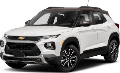 Front side view of sporty SUV with black grille and alloy wheels