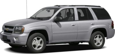 Side profile of mid-size SUV with four doors and roof rails