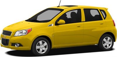 Yellow hatchback with sunroof and alloy wheels side profile