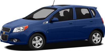 Blue compact hatchback with three doors and facelift styling