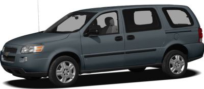 Minivan side profile with front view in gray color and sliding doors