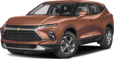 Front and side view with LED headlights, prominent grille, and alloy wheels