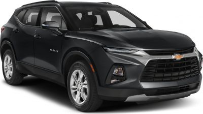 Front side view with modern grille and slim LED headlights