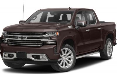 Front three-quarter view with chrome grille and LED headlights
