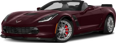 Front grille, headlight, alloy wheel with red brake calipers