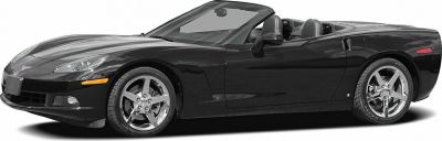 2005 Chevrolet Corvette Convertible (C6) 3/4 front-left view