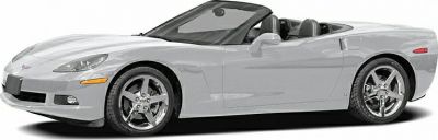 Silver convertible sports car with sleek body and chrome wheels