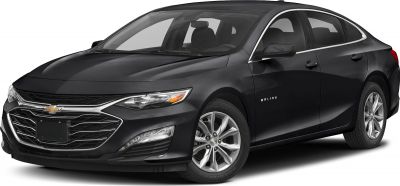 Front grille and side profile of a modern four-door sedan